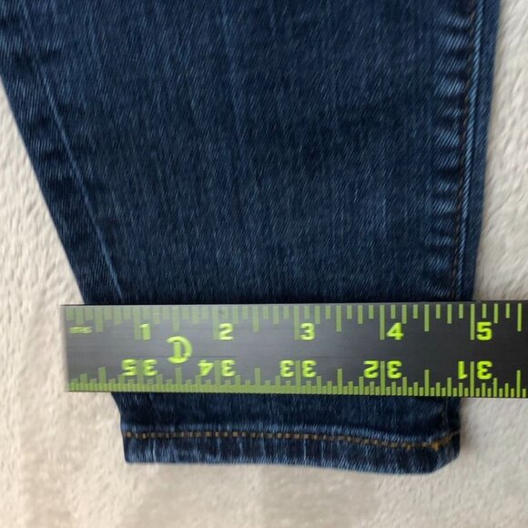 LOFT Womens Jeans Size 26/2 Skinny Ankle Low Rise Blue Denim Casual Y2K Pockets - Picture 7 of 13